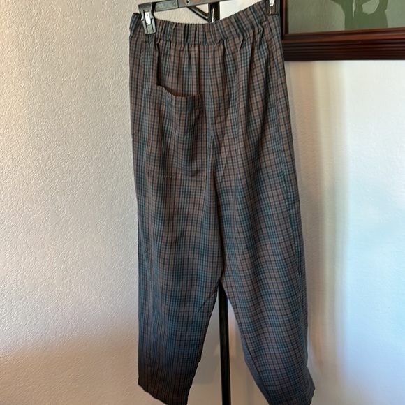 Oska Long Sleeve Top & Pants Plaid Size M - Picture 16 of 16